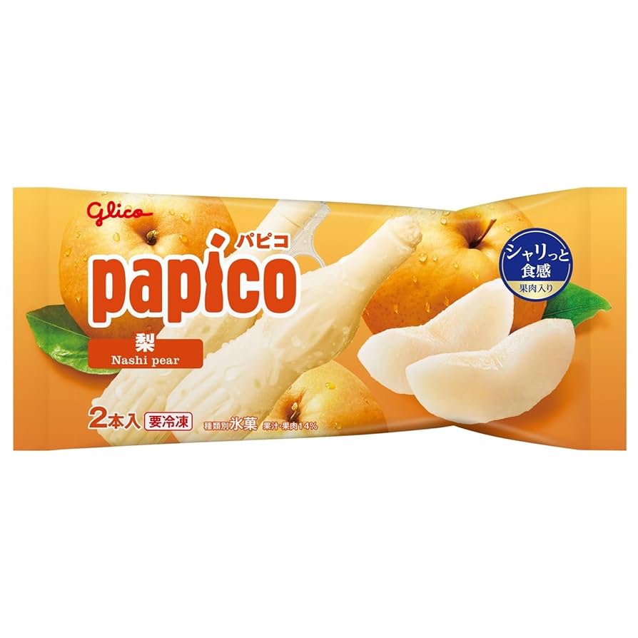 Amazon.co.jp: Ezaki Glico Papico Pear (Frozen), 2.8 fl oz
